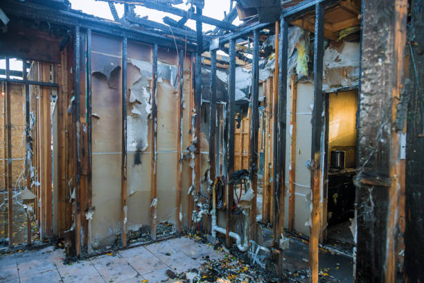 Professional Emergency Fire Cleanup technician working in Queen Creek, AZ